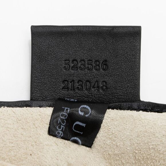 Gucci Leather Logo Drawstring Backpack - Picture 6 of 15